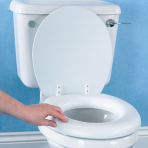 Soft Raised Toilet Seat