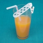 Plastic Drinking Straw Holder