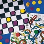 Double Sided Giant Wooden Games Board