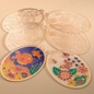 Acrylic Stained Glass Large Oval Panels Pack