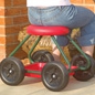 Garden Stool on Wheels