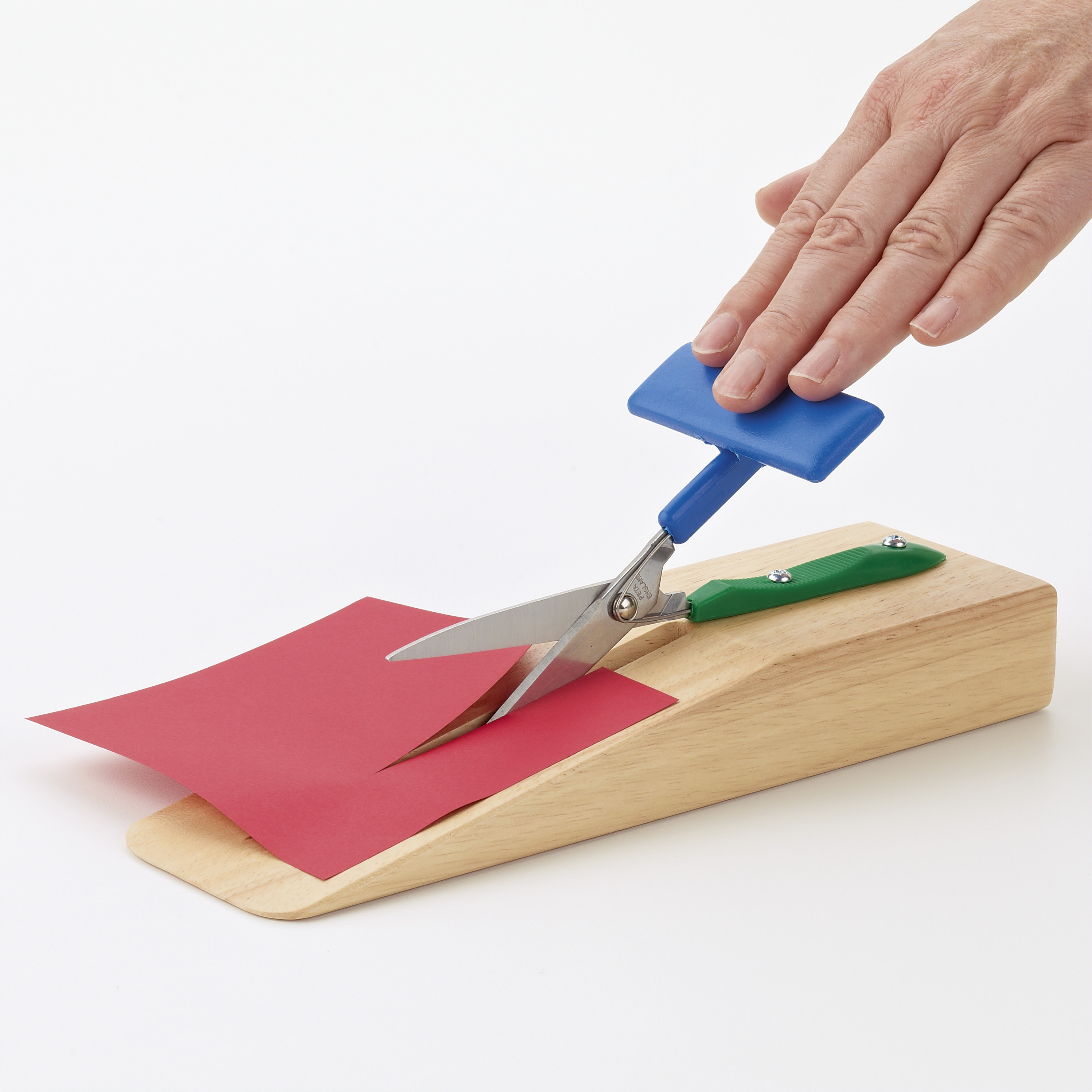 Mounted Table Top Scissors (Wooden) buy cheaply online at ESSENTIAL