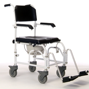 Attendant Propelled Shower / Commode Chair