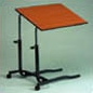 Adjustable Bed Table With 2 Castors