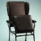 Adjustable Metal Framed Chair with Wings