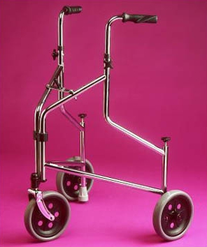 Adjustable Three Wheeled Walker