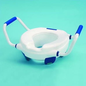 Clipper Raised Toilet Seat With Arms