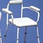 Luxury Stool With Back & Arms