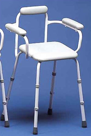 Luxury Stool With Back Arms