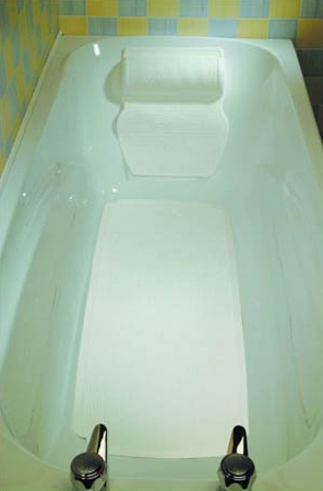 PVC Bath Mat & Neck Rest
