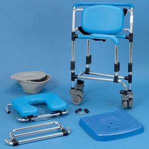 Ocean Wheeled Shower/ Commode Chair
