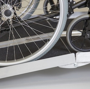 Multi-fold Economy Wheelchair Ramps with Grip Surface