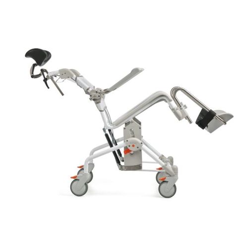 Etac Swift Mobil Tilt2 Shower Tilting Commode Chair Essential Aids UK