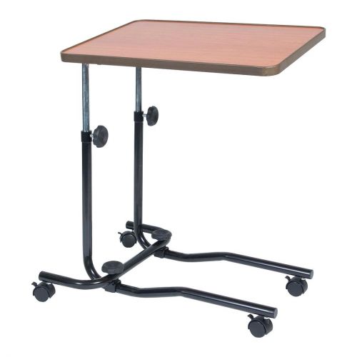 Adjustable Bed and Chair Table with Castors Essential Aids UK
