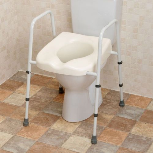 Mowbray Toilet Seat and Frame - Essential Aids UK