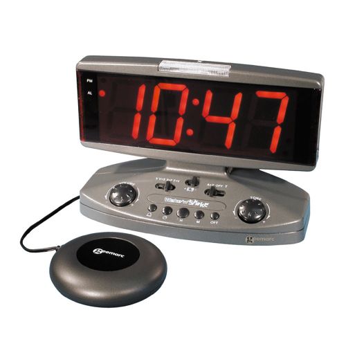 Wake 'n' Shake Vibrating Alarm Clock Essential Aids UK